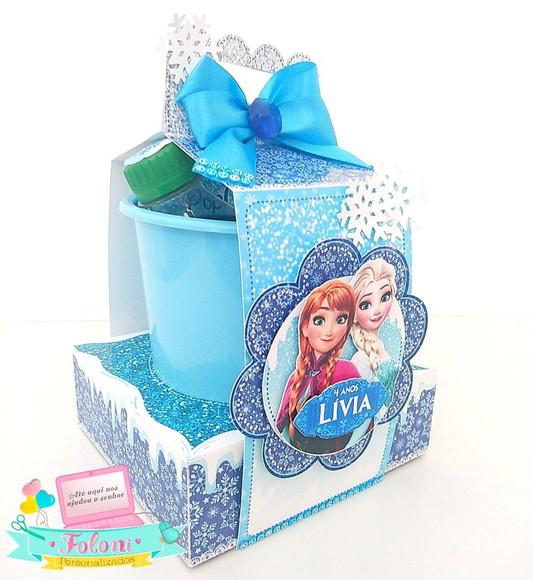 Kit baldinho na caixa Frozen