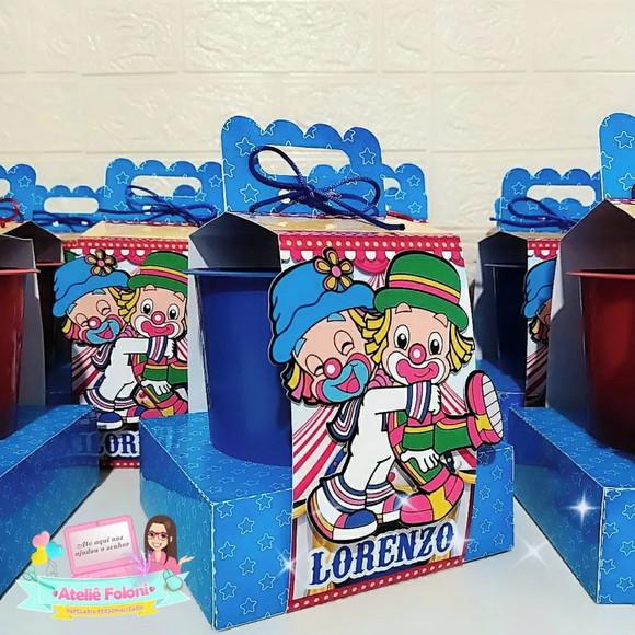 Kit baldinho na caixa Patati e Patata