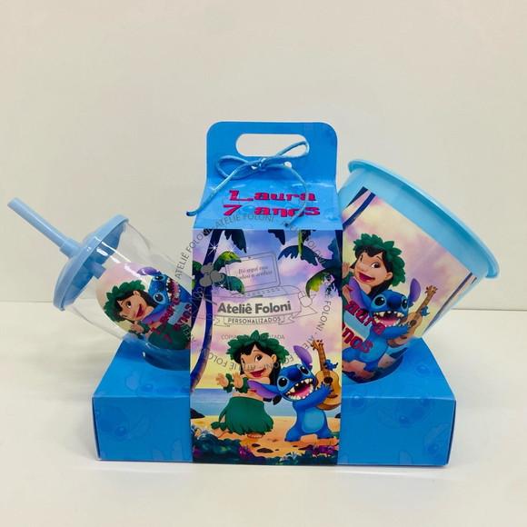 Kit Cinema na Caixa com Alça Lilo e Stitch