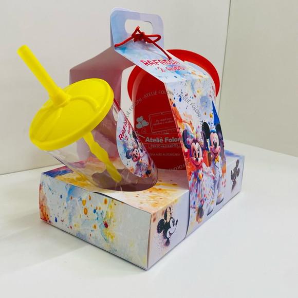 Kit Cinema na Caixa com Alça Disney Aquarela
