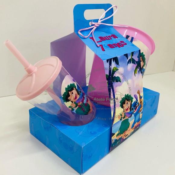 Kit Cinema na Caixa com Alça Lilo e Stitch