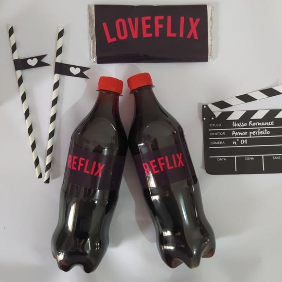 Kit Cinema Netflix, Amorflix, Loverflix,Namorix