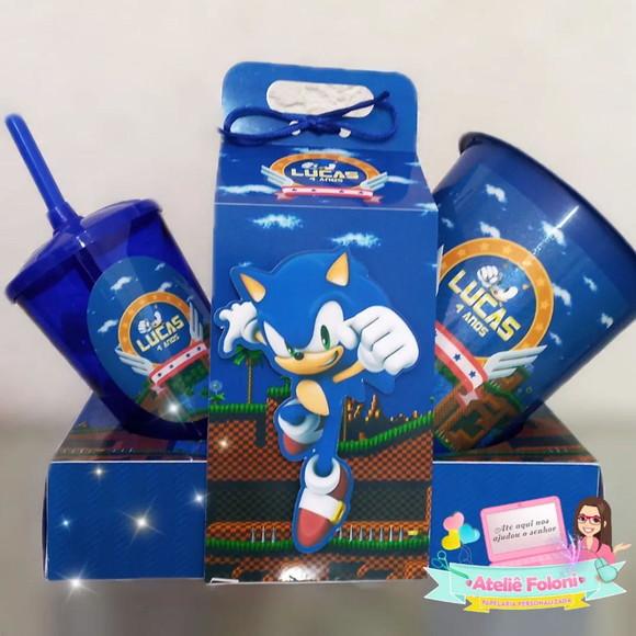 Kit Cineminh na Caixa Sonic com Alça