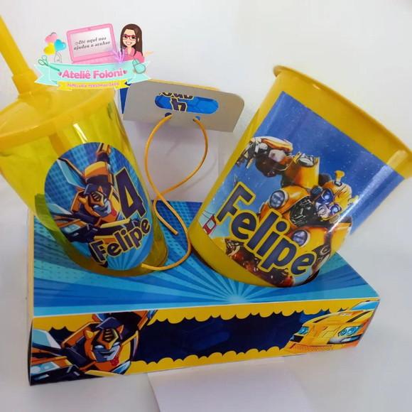 Kit Cineminha Bumblebee com Alça