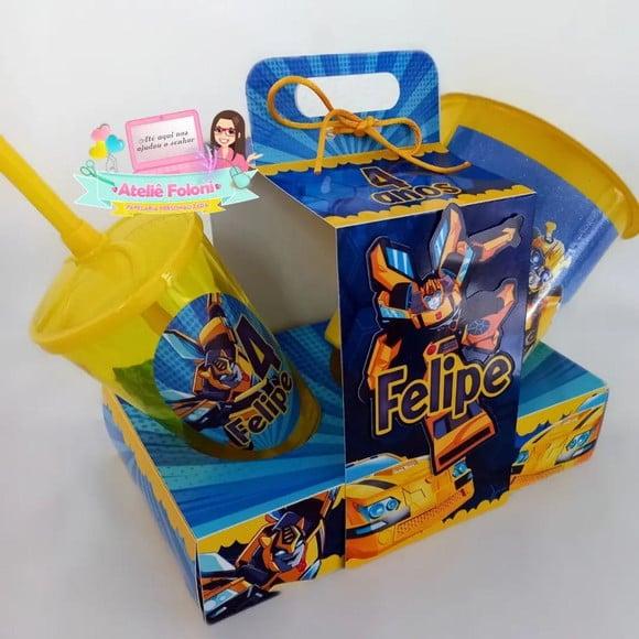 Kit Cineminha Bumblebee com Alça