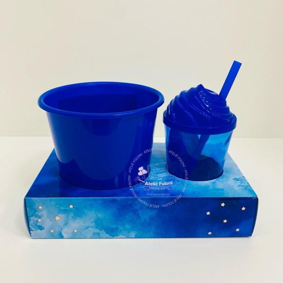 Kit Cineminha na Caixa Astronauta Aquarela