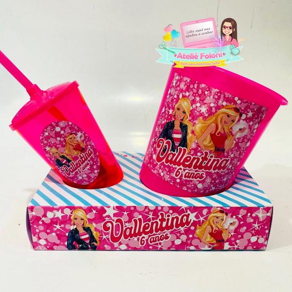 Kit Cineminha na Caixa Barbie