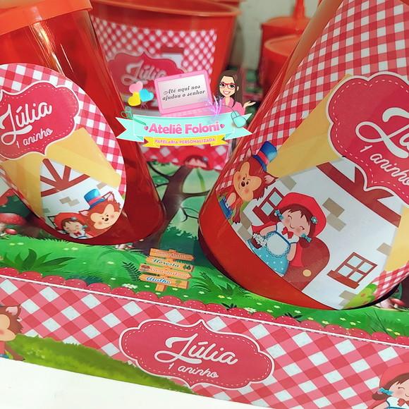 Kit Cineminha na caixa Chapeuzinho Vermelho