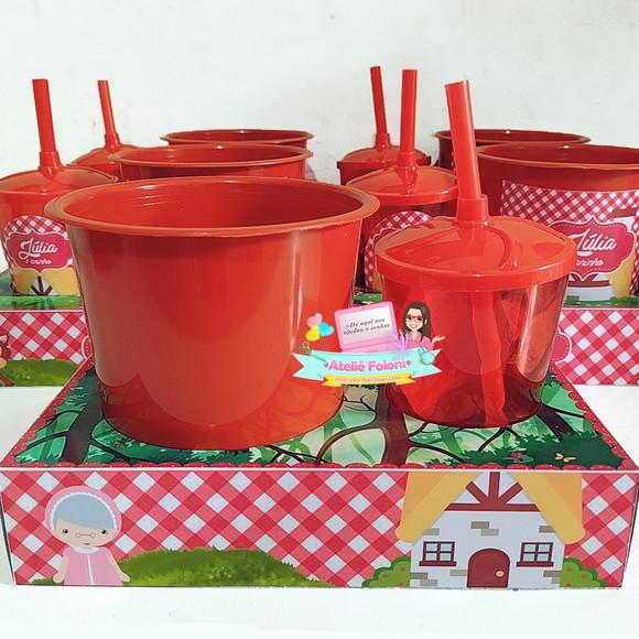 Kit Cineminha na caixa Chapeuzinho Vermelho