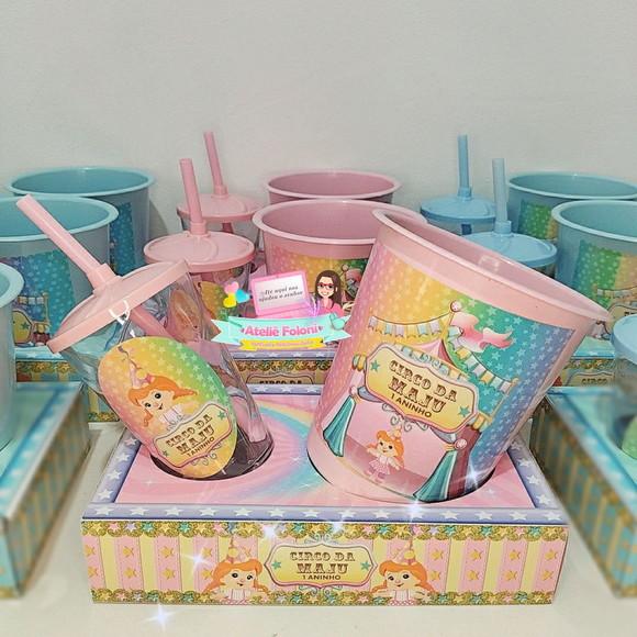 Kit Cineminha na caixa Circo Candy