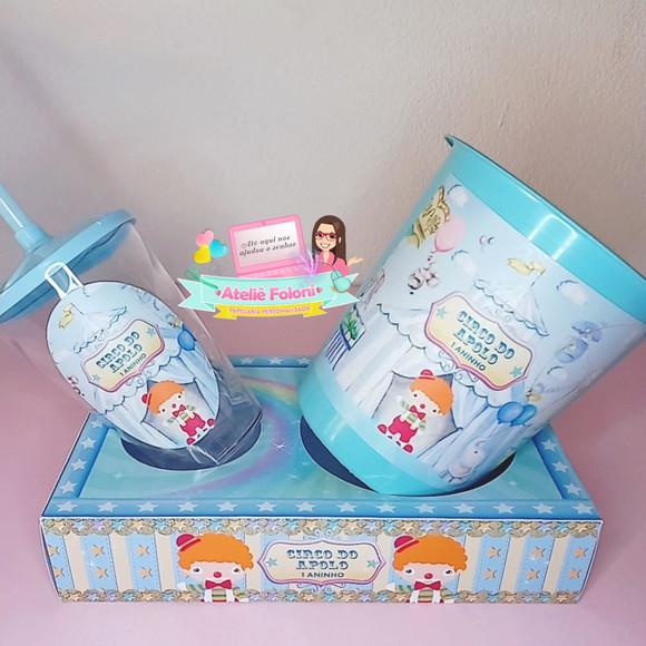 Kit Cineminha na caixa Circo Candy