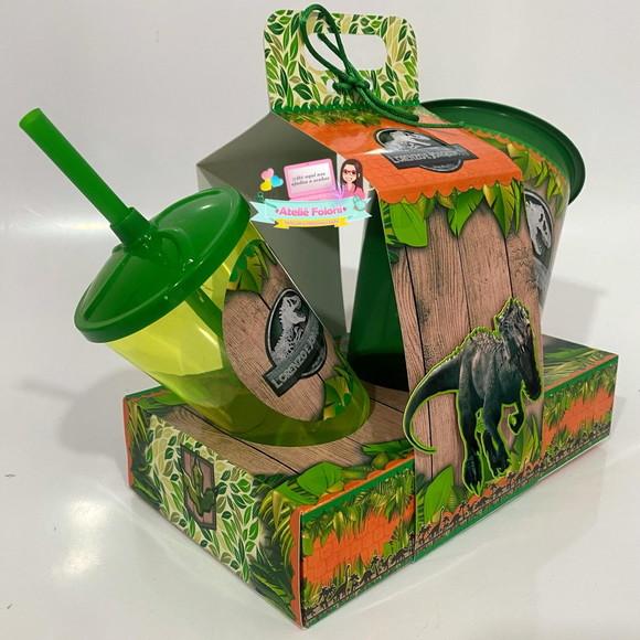 Kit Cineminha na Caixa com Alça Jurassic