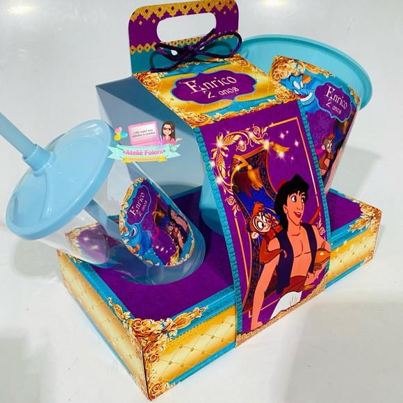 Kit Cineminha na Caixa com Alça Aladdin
