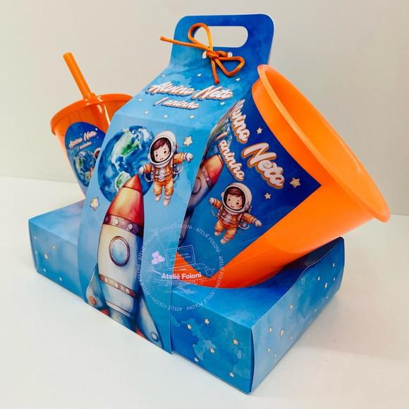 Kit Cineminha na Caixa com Alça Astronauta