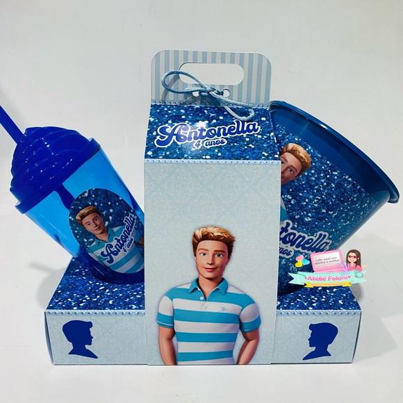 Kit Cineminha na Caixa com Alça Barbie e Ken