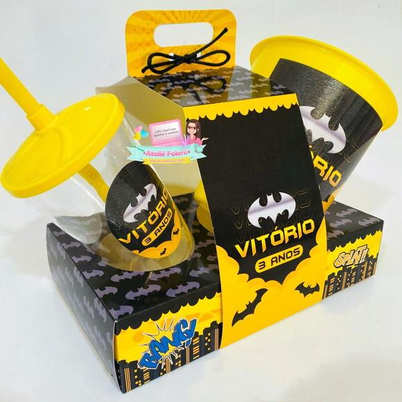 Kit Cineminha na Caixa com Alça Batman