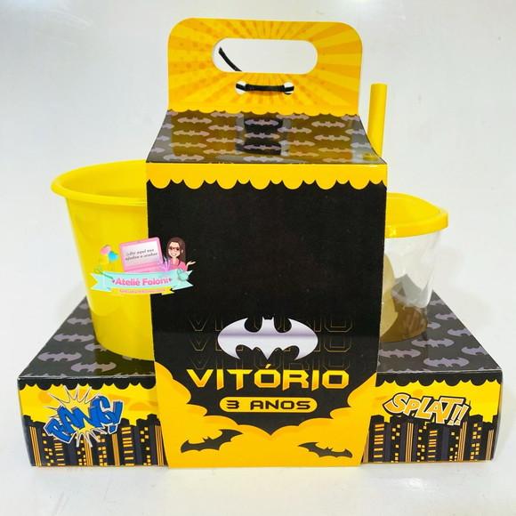 Kit Cineminha na Caixa com Alça Batman