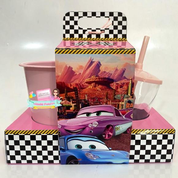 Kit Cineminha na Caixa com Alça Carros