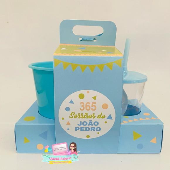 Kit Cineminha na Caixa com Alça Clean 1 Aninho