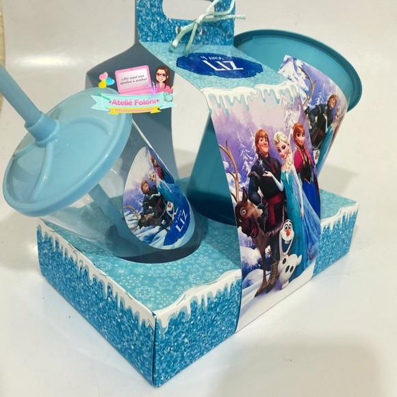 Kit Cineminha na Caixa com Alça Frozen 1