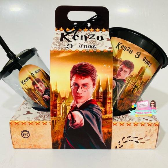 Kit Cineminha na Caixa com Alça Harry Potter