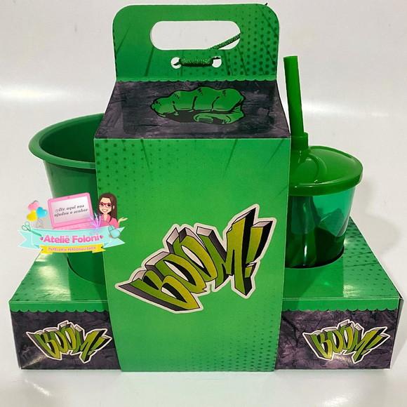 Kit Cineminha na Caixa com Alça Hulk