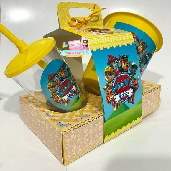 Kit Cineminha na Caixa com Alça Patrulha Canina