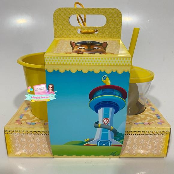 Kit Cineminha na Caixa com Alça Patrulha Canina