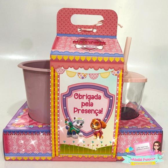 Kit Cineminha na Caixa com Alça Patrulha Canina