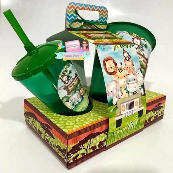 Kit Cineminha na Caixa com Alça Safari