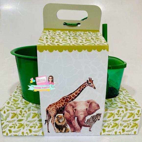 Kit Cineminha na Caixa com Alça Safari Selva