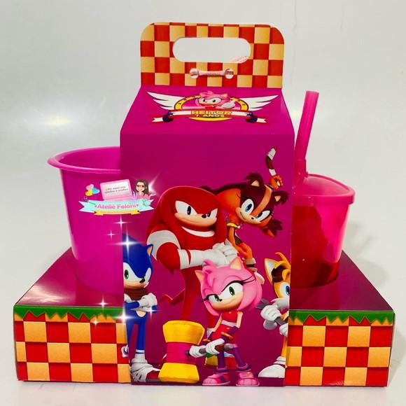 Kit Cineminha na Caixa com Alça Sonic