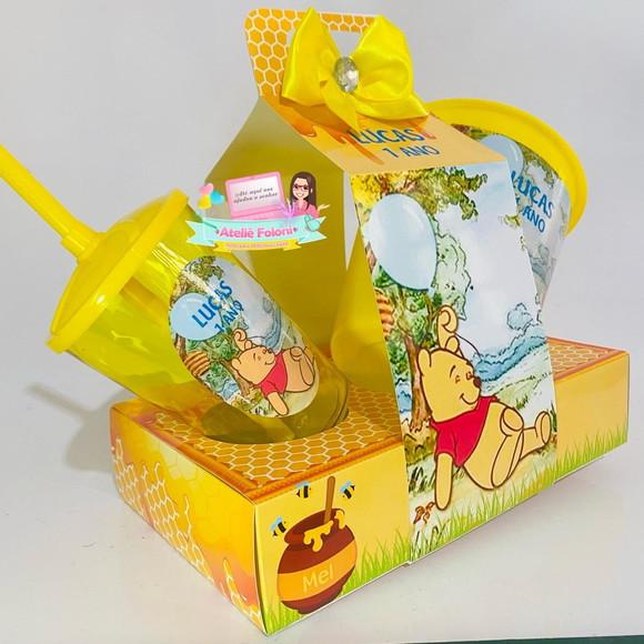 Kit Cineminha na Caixa com Alça Ursinho Pooh