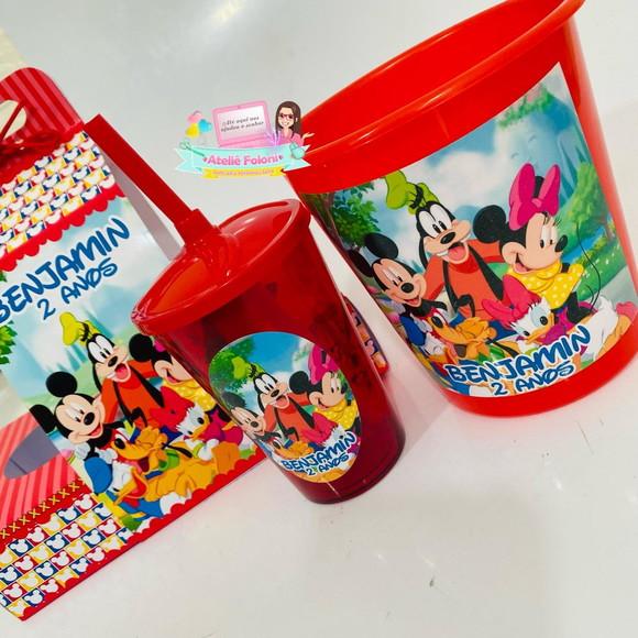 Kit Cineminha na Caixa com Alça Turma do Mickey