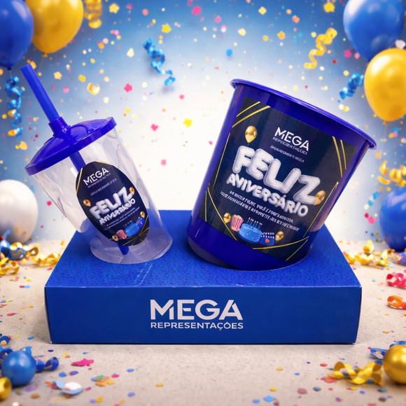 Kit Cineminha na Caixa Corporativo Aniversáriantes do Mês