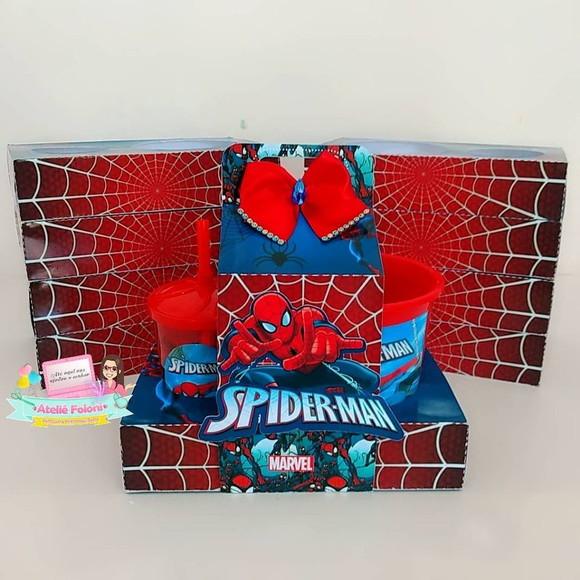Kit Cineminha na Caixa Homem Aranha