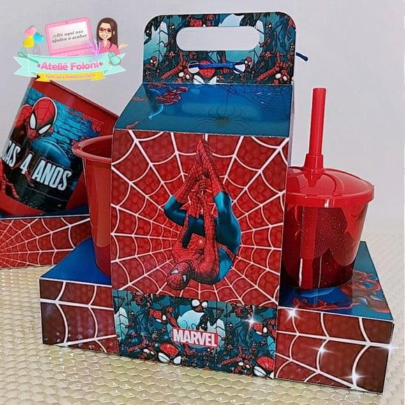 Kit Cineminha na Caixa Homem Aranha