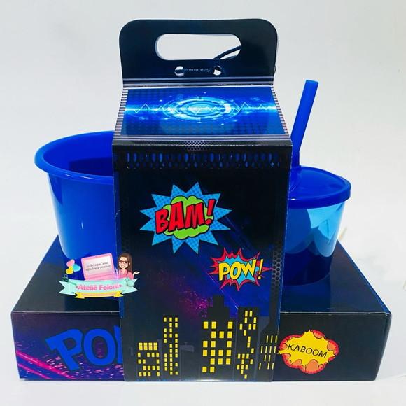 Kit Cineminha na Caixa Heróis