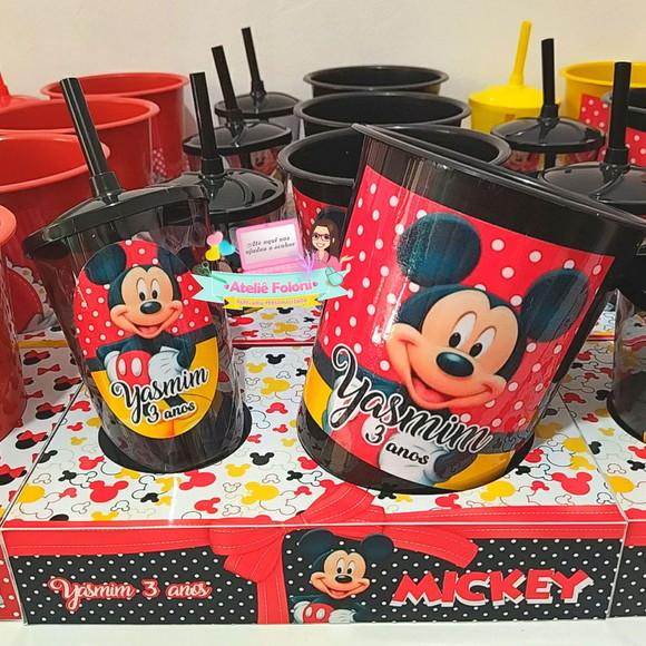 Kit Cineminha na Caixa Minnie e Mickey sem Alça