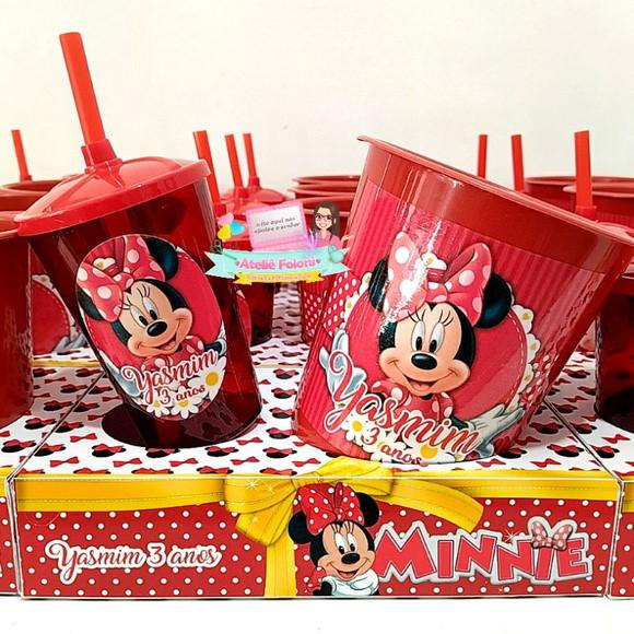 Kit Cineminha na Caixa Minnie e Mickey sem Alça