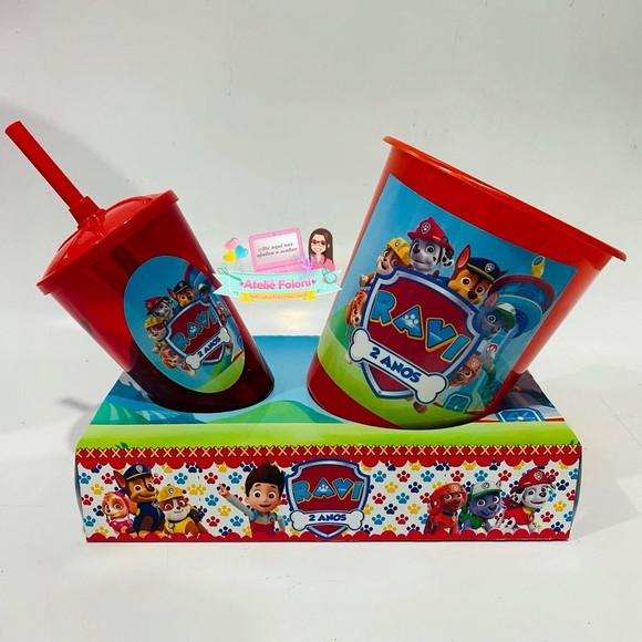 Kit Cineminha na Caixa Patrulha Canina