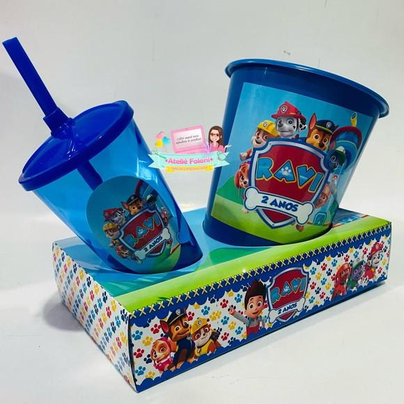 Kit Cineminha na Caixa Patrulha Canina