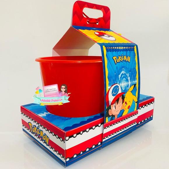 Kit Cineminha na Caixa Pikachu/pokemon