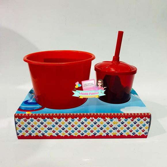 Kit Cineminha na Caixa Patrulha Canina