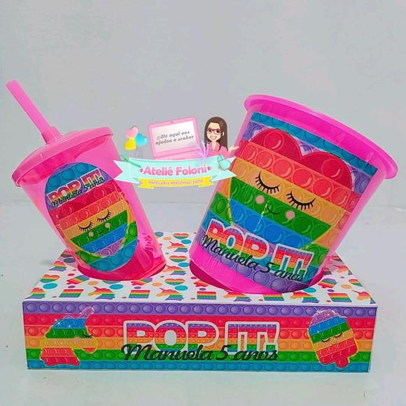 Kit Cineminha Na Caixa Pop It