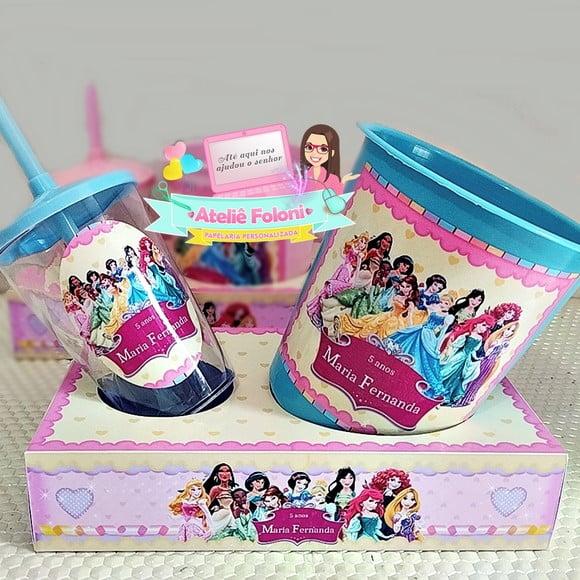 Kit Cineminha na Caixa Princesas sem Alça