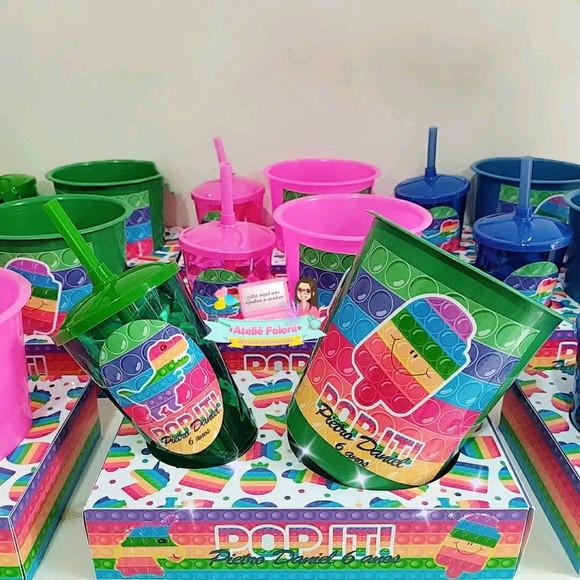 Kit Cineminha Na Caixa Pop It