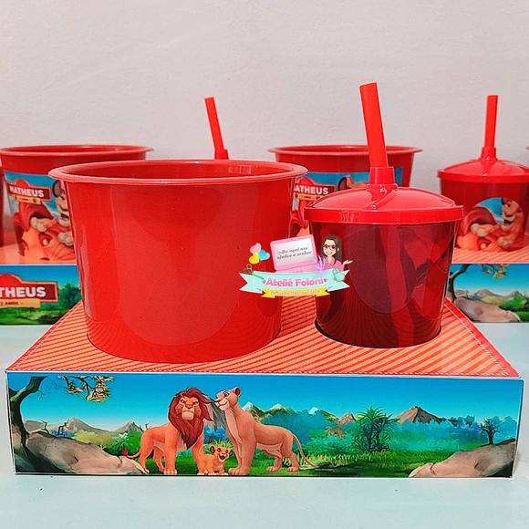 Kit Cineminha na caixa Rei Leão