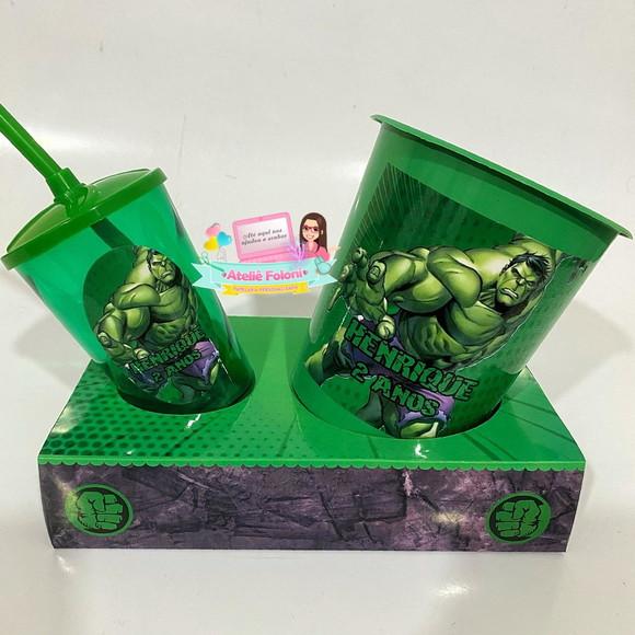 Kit Cineminha na Caixa sem Alça Hulk