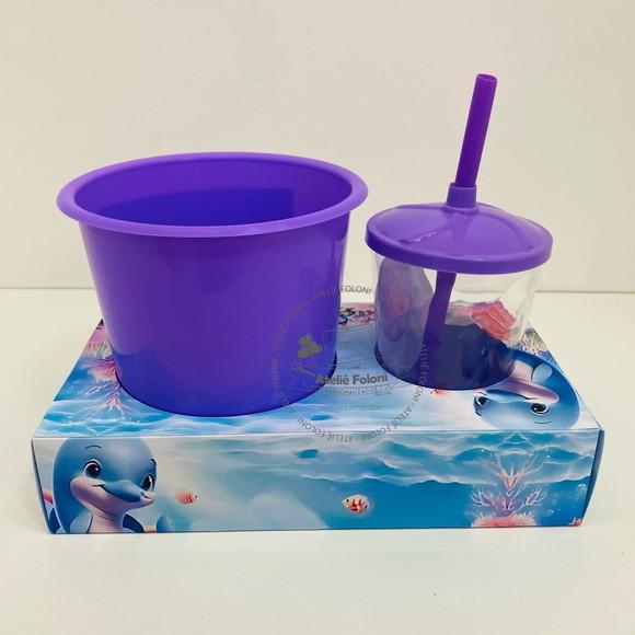 Kit Cineminha na Caixa sem Alça Skye Coral Sereia